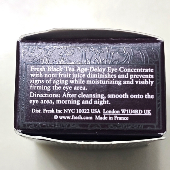 π 4 for $25π  FRESH BLACK TEA AGE-DELAY EYE CONCENTRATE - Picture 3 of 7